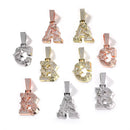 The Luxe Rosetta Initial Pendant