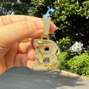 The Luxe Rosetta Initial Pendant