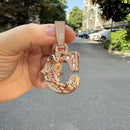 The Luxe Rosetta Initial Pendant