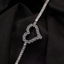 The "Amore" Infinity Heart Tennis Anklet