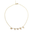 The "Amore" Crystal Pavé Heart and Initial Necklace