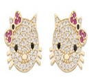 Kitty Cuban Necklace and Bracelet Set