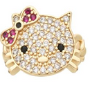 Kitty Cuban Necklace and Bracelet Set