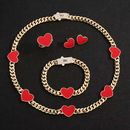 Love at First Sight Necklace and Bracelet Set