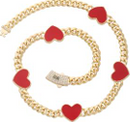 Love at First Sight Necklace and Bracelet Set