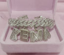 Iced Out Custom Name Bracelet