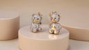 Bling Bear Charm & Necklace