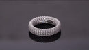 High Quality 925 Sterling Silver  Full Iced Out Ring