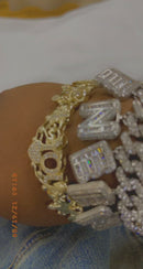 Iced Out Custom Name Bracelet
