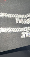 Iced Out Custom Name Bracelet