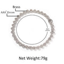 Heart Shape Baguette Chain - Boujee Collection By Jeneen