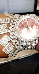 Iced Out Custom Name Bracelet