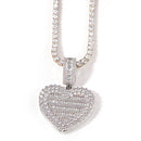 Silver Tennis Necklace & Locket - Boujee Collection By Jeneen