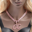 Iced Out Custom Name Necklace - Boujee Collection By Jeneen