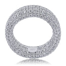 High Quality 925 Sterling Silver Full Iced Out Ring - Boujee Collection By Jeneen