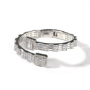 Baguette Bling Cuff Bangle - Boujee Collection By Jeneen